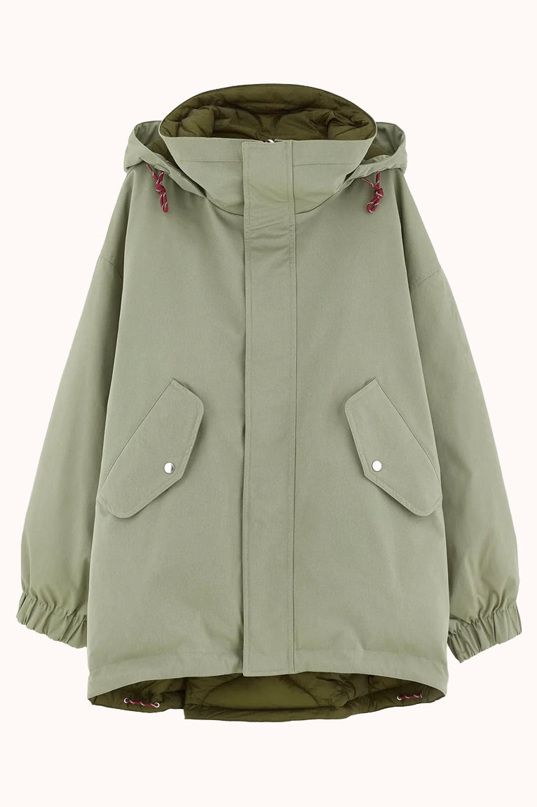 Hedi parka met capuchon