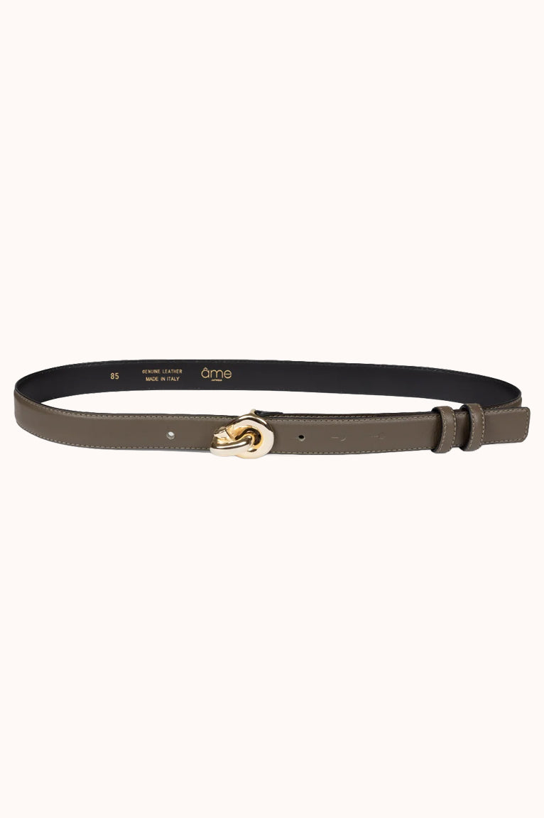 LIVELY BELT WITH GOLD BUCKLE