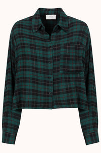 OCEAN CHECKED SHIRT - Groen