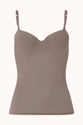 Hanro Allure Padded Bra Camisole Taupe (071462)