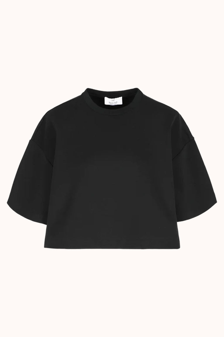 Ibbe Boxy Tee zwart