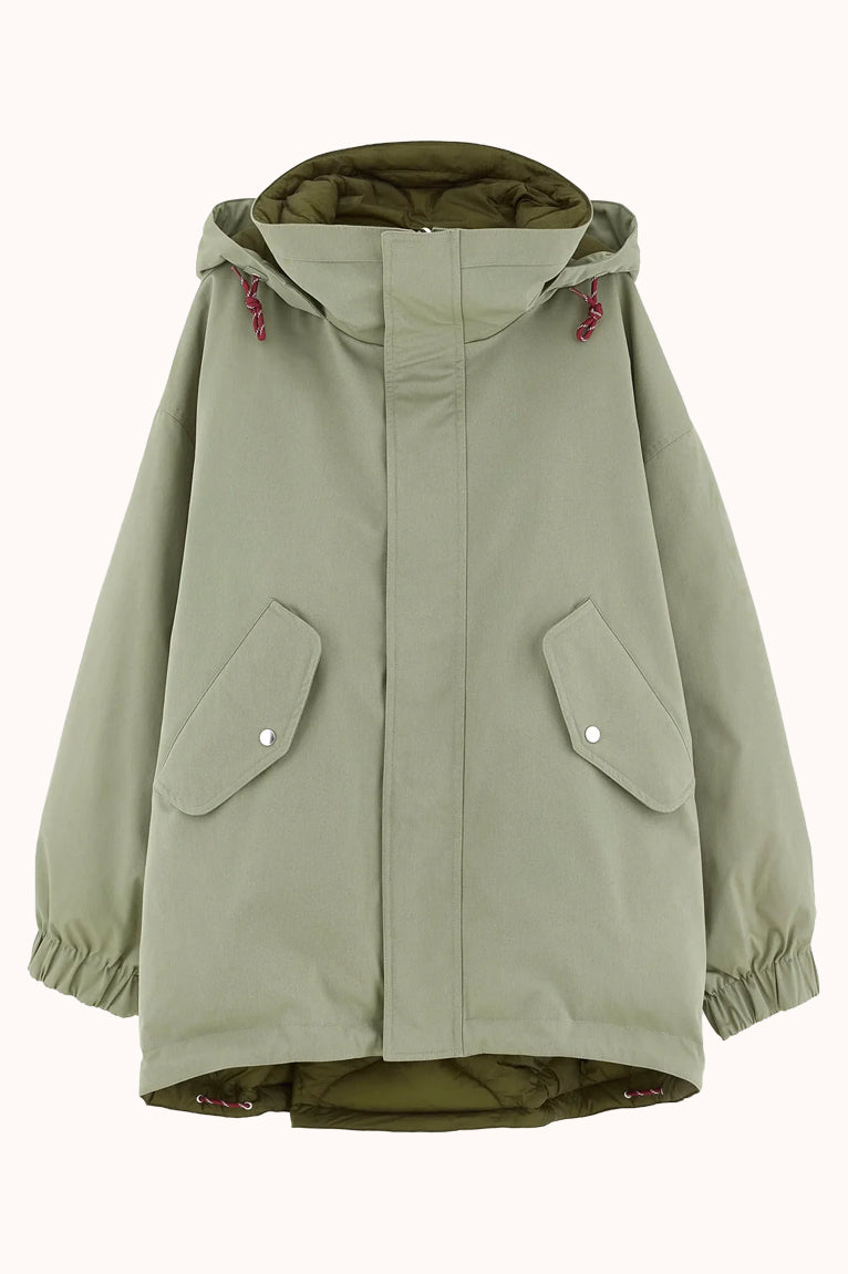 Hedi parka met capuchon