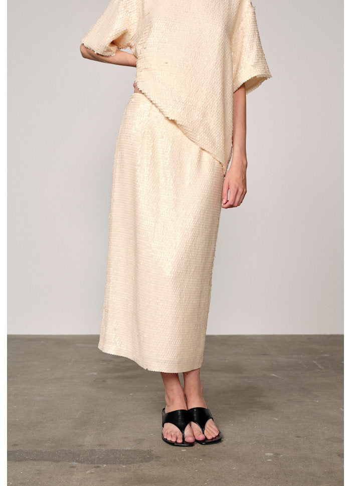 Anda skirt creme