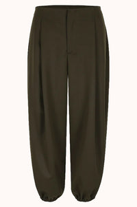 DANIELLA PLEATED CARGO khaki