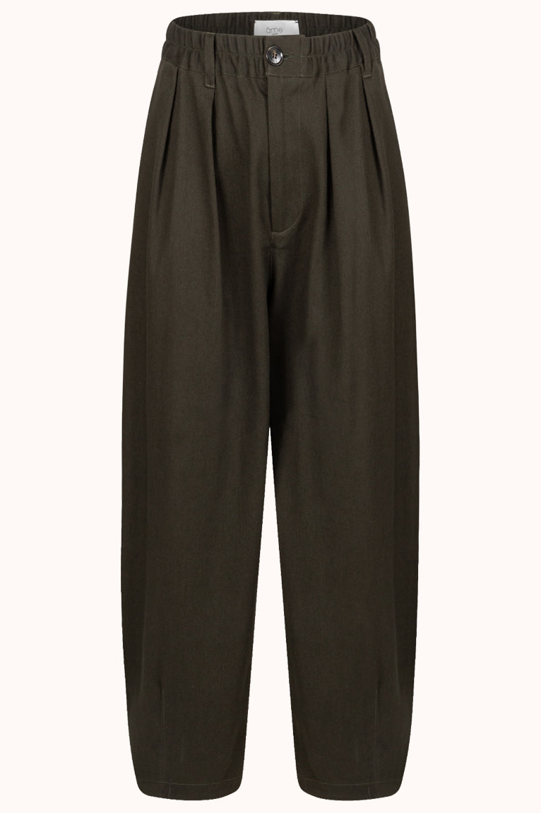 NEW YORK PANTS - Groen