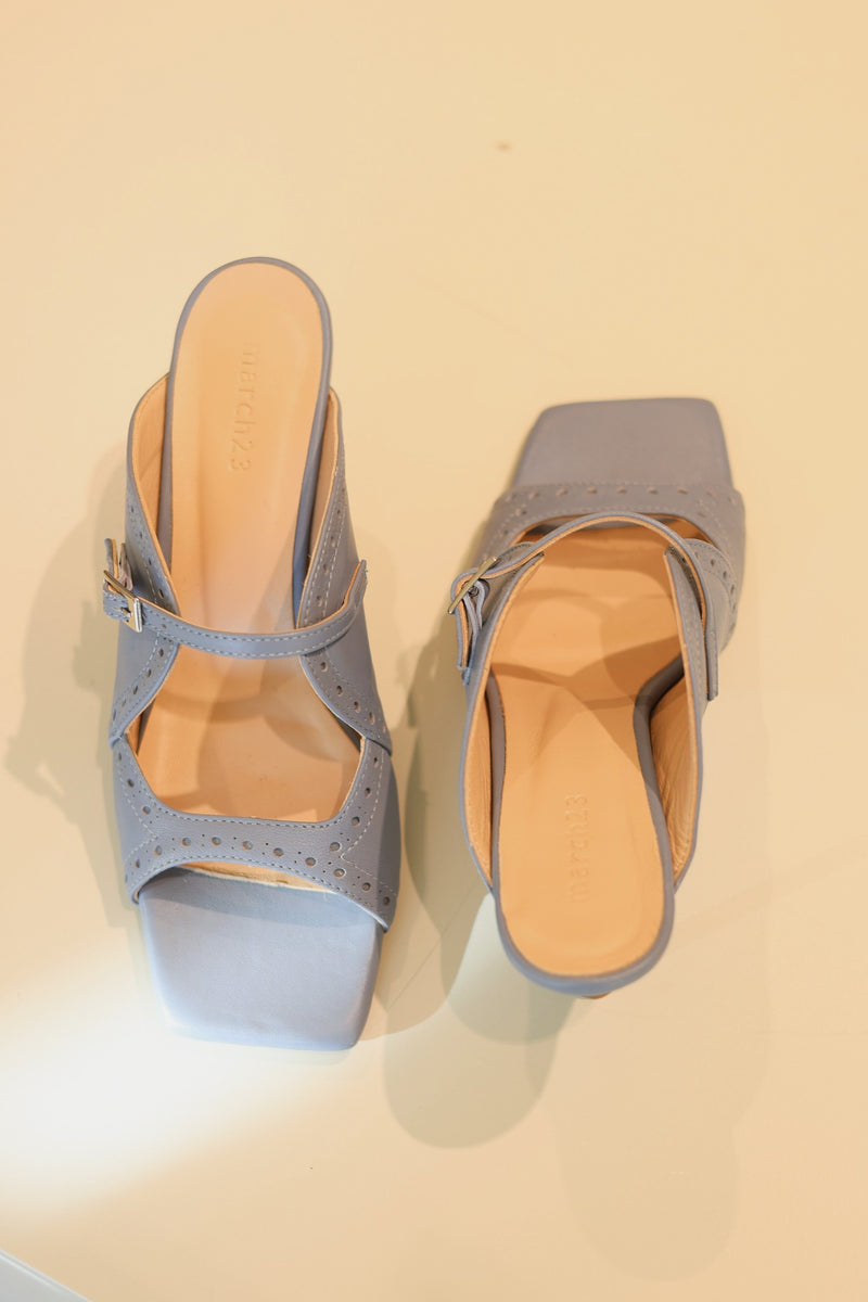CEMI SANDAL HIGH HEEL - sky blue