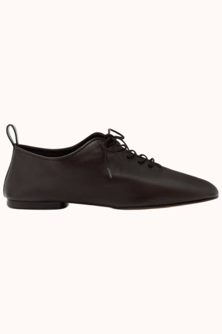 Derbies souples en cuir