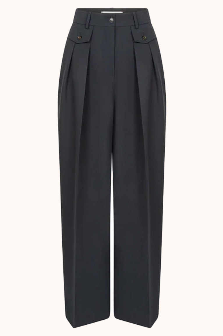 Martin Wide Pleated Trousers