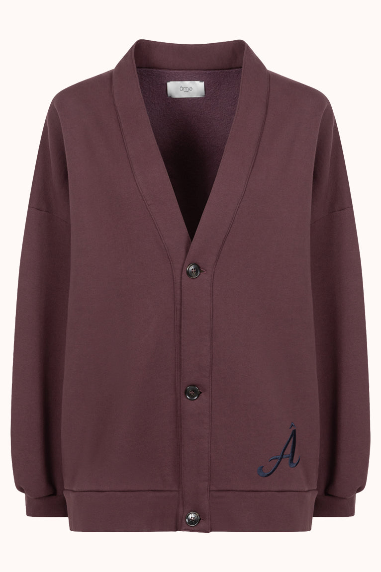 OBLIGATION OVERSIZED CARDIGAN - Rood