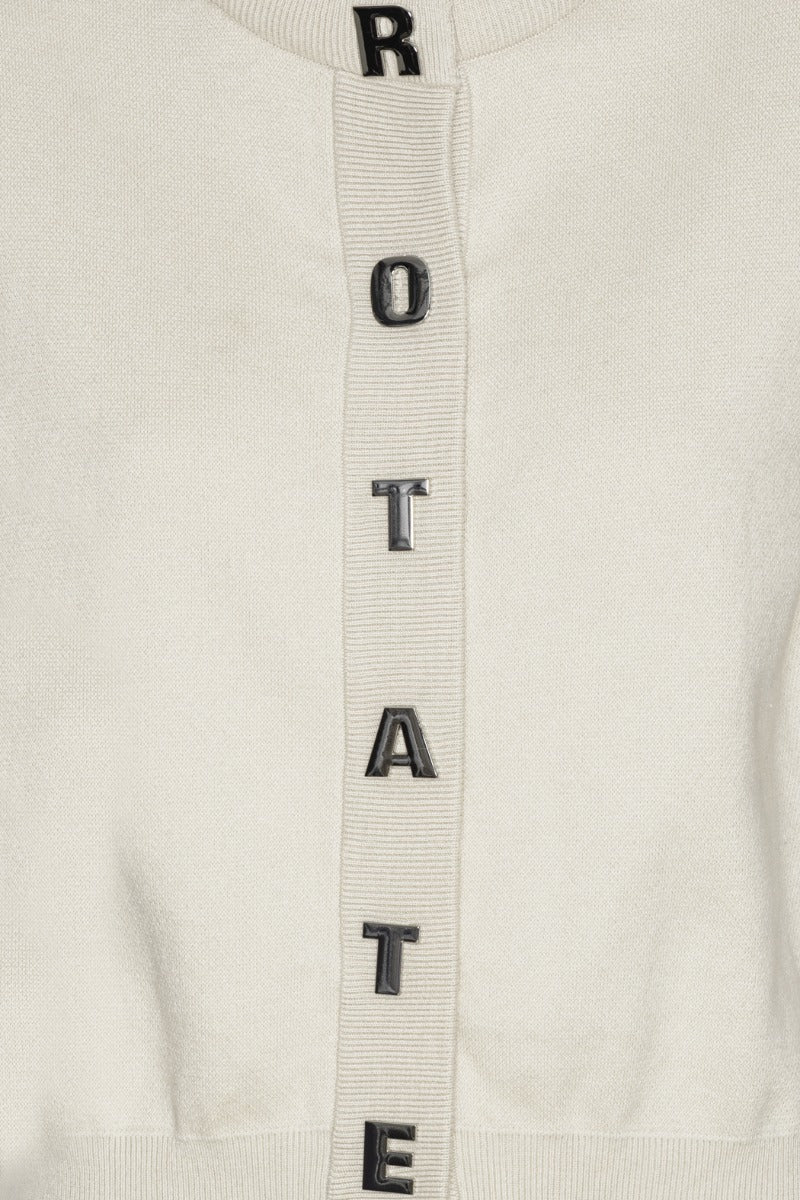 Firm Knit Ss Cardigan