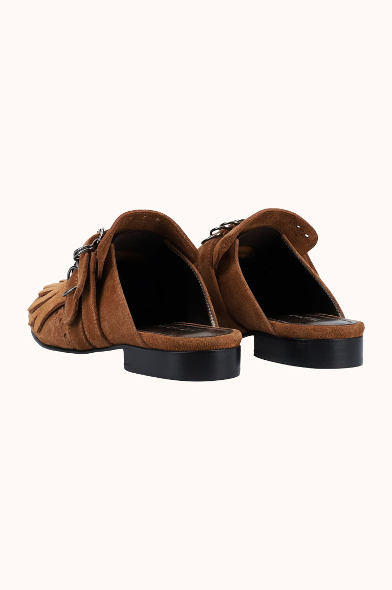 Chivers suede muiltjes