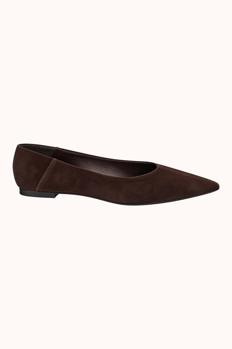 Rotue Snooze balerina suede