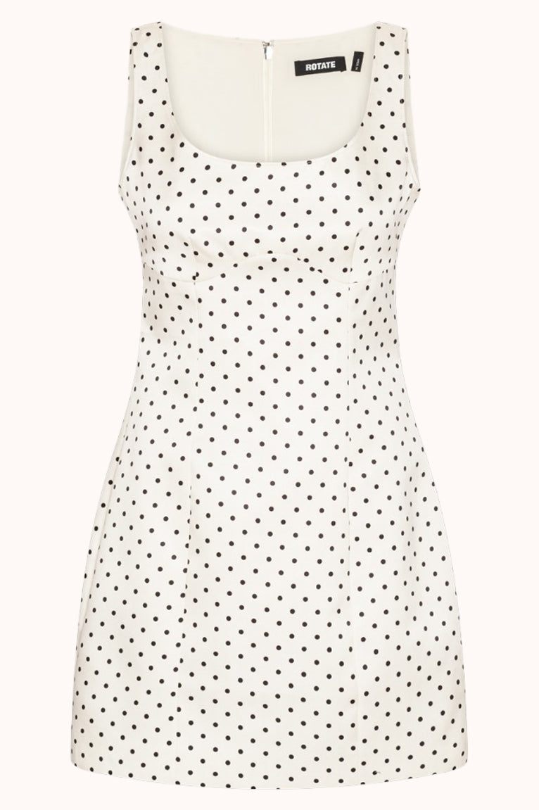 Polka Dot Mini Dress