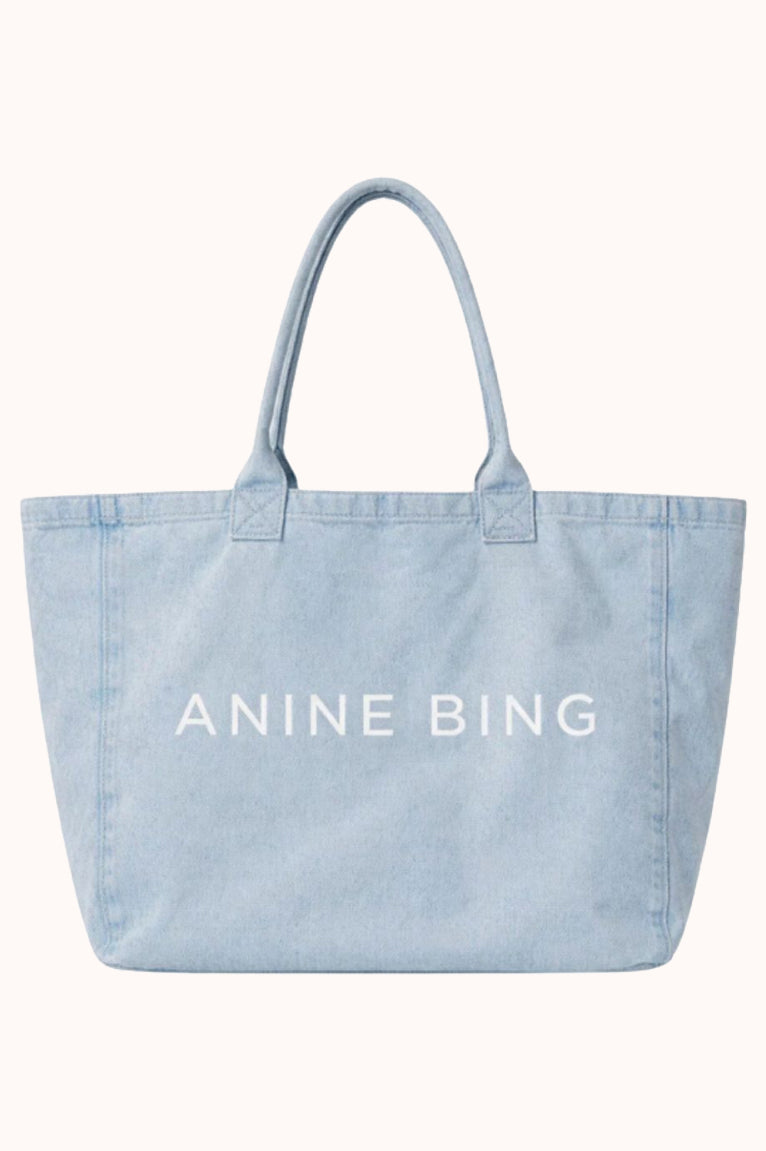 LEO DENIM TOTE