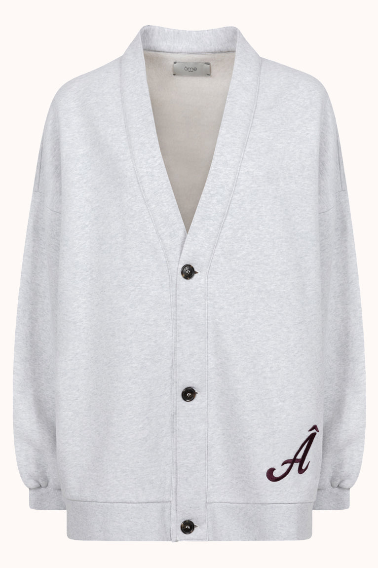 OBLIGATION OVERSIZED CARDIGAN - Grijs