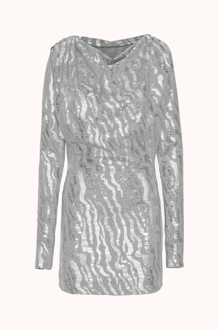 Stretch Sequin Mini Dress