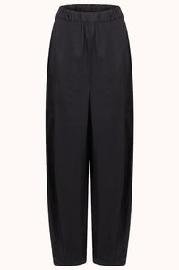 OBJECT PUFFY PANTS - Zwart